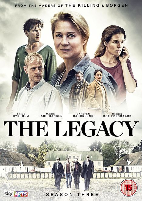 The Legacy Season 3 (UK-Import), 3 DVDs