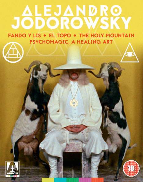 Alejandro Jodorowsky Collection (Blu-ray + 2 Soundtracks CDs) (UK Import), 4 Blu-ray Discs und 2 CDs