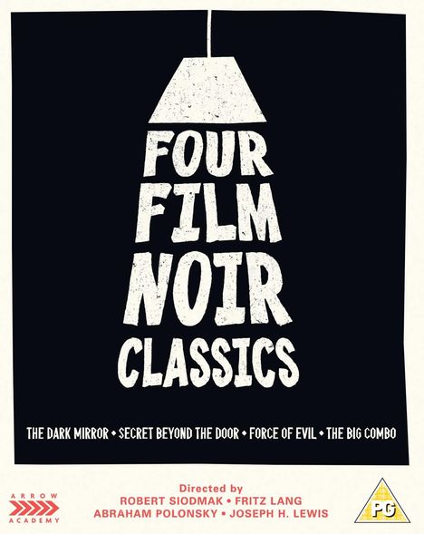 Four Film Noir Classics Vol. 1 (Blu-ray) (UK Import), 4 Blu-ray Discs