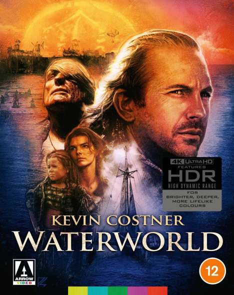 Waterworld (Limited Edition) (Ultra HD Blu-ray &amp; Blu-ray) (UK Import), 1 Ultra HD Blu-ray und 2 Blu-ray Discs