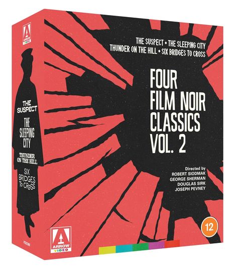Four Film Noir Classics Vol. 2 (Blu-ray) (UK Import), 4 Blu-ray Discs