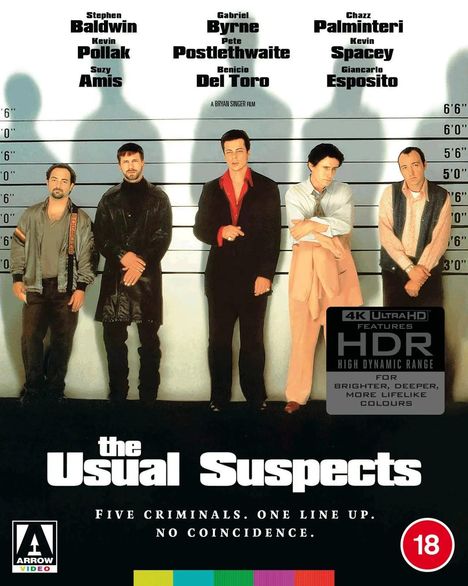 The Usual Suspects (Limited Edition) (Ultra HD Blu-ray) (UK Import), Ultra HD Blu-ray