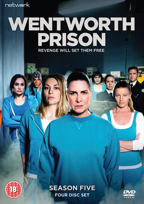 Wentworth Prison Season 5 (UK Import), 4 DVDs