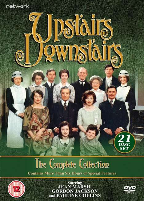 Upstairs, Downstairs (1975) (The Complete Collection) (UK Import), 21 DVDs