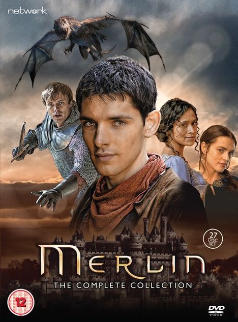 Merlin - The Complete Collection (UK Import), 27 DVDs