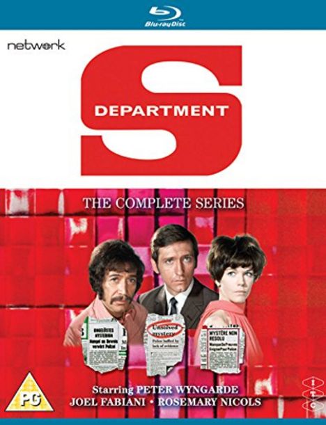 Department S Season 1-4 (Complete Series) (Blu-ray) (UK Import), 6 Blu-ray Discs