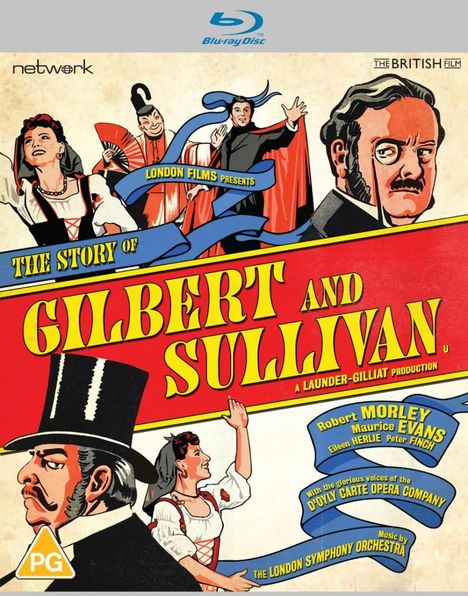 The Story Of Gilbert And Sullivan (1953) (Blu-ray) (UK Import), Blu-ray Disc