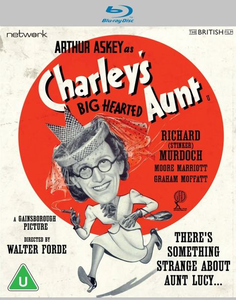Charley's (Big Hearted) Aunt (1940) (Blu-ray) (UK Import), Blu-ray Disc