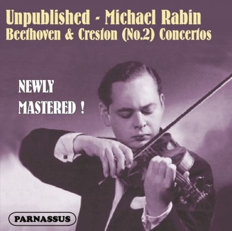 Michael Rabin - Unpublished, CD