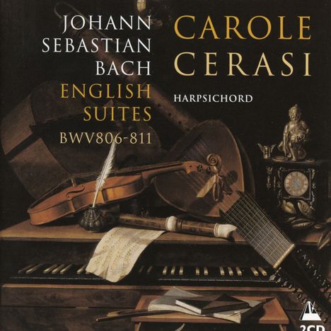 Johann Sebastian Bach (1685-1750): Englische Suiten BWV 806-811, 2 CDs