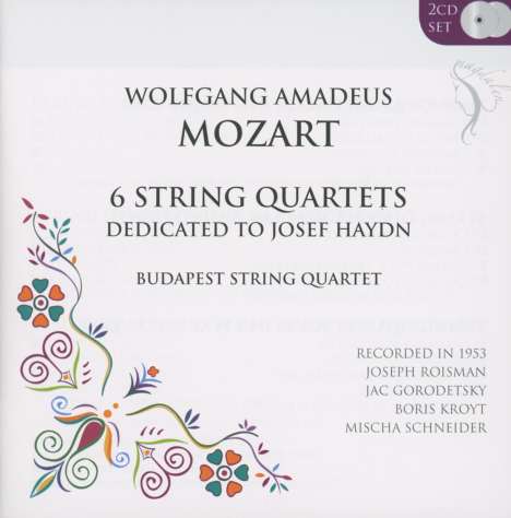 Wolfgang Amadeus Mozart (1756-1791): Streichquartette Nr.14-19 "Haydn-Quartette", 2 CDs