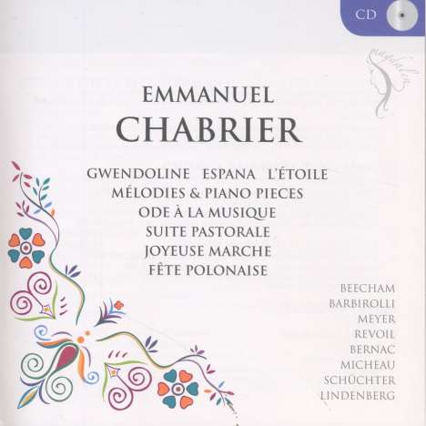 Emmanuel Chabrier (1841-1894): Orchesterwerke, CD