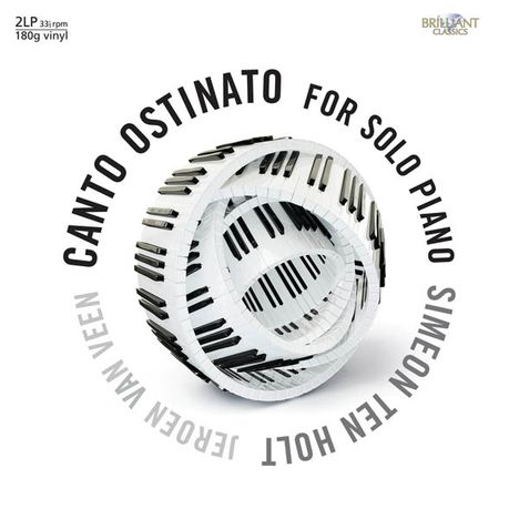 Simeon ten Holt (1923-2012): Canto Ostinato XL (180g), 2 LPs