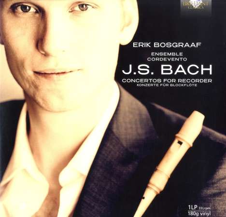 Johann Sebastian Bach (1685-1750): Blockflötenkonzerte BWV 1053,1055,1059 (180g), LP