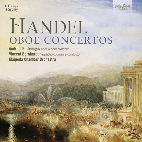 Georg Friedrich Händel (1685-1759): Oboenkonzerte (180g), LP