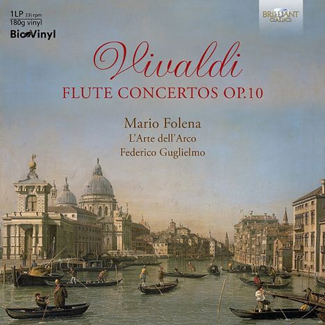 Antonio Vivaldi (1678-1741): Flötenkonzerte op.10 Nr.1-6 (180g), LP