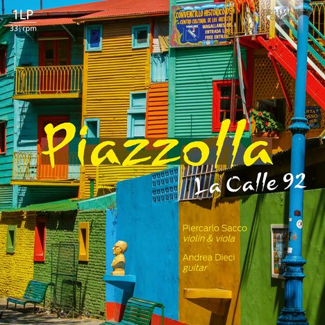 Astor Piazzolla (1921-1992): Kammermusik "La Calle 92" (140g), LP