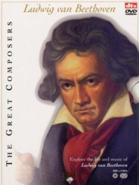 The Great Composers - Ludwig van Beethoven (DVD &amp; 2CDs), 3 DVDs