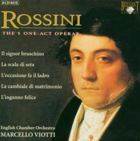 Gioacchino Rossini (1792-1868): 5 Operneinakter, 8 CDs
