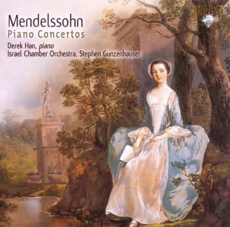 Felix Mendelssohn Bartholdy (1809-1847): Klavierkonzerte Nr.1 &amp; 2, CD