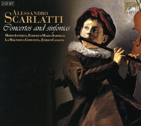 Alessandro Scarlatti (1660-1725): 9 Flötenkonzerte, 2 CDs