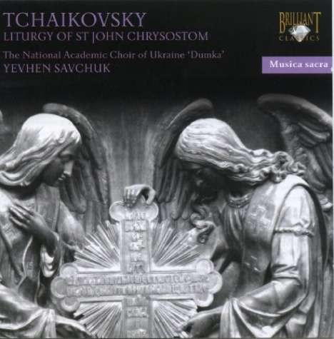 Peter Iljitsch Tschaikowsky (1840-1893): Die Liturgie des Hl.J.Chrysostomus op.41, CD
