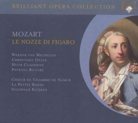 Wolfgang Amadeus Mozart (1756-1791): Die Hochzeit des Figaro, 3 CDs