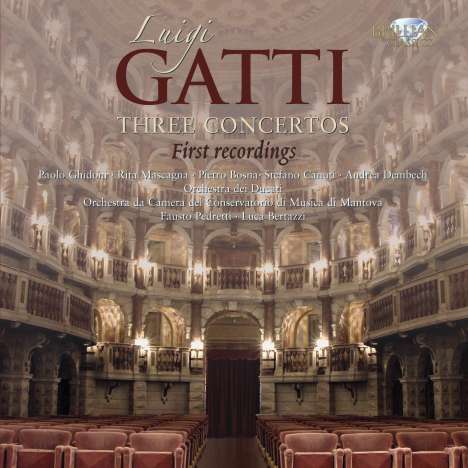 Luigi Gatti (1740-1817): Klavierkonzert C-Dur, CD