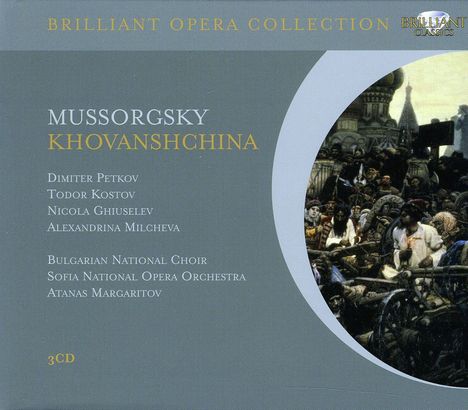 Modest Mussorgsky (1839-1881): Chowanschtschina, 3 CDs