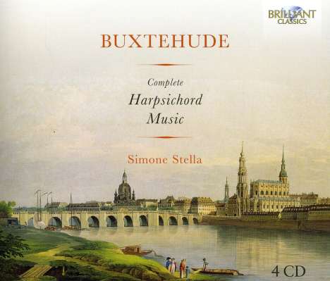 Dieterich Buxtehude (1637-1707): Sämtliche Cembalowerke, 4 CDs