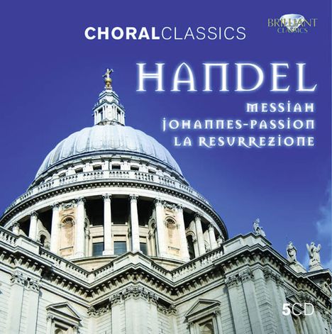Georg Friedrich Händel (1685-1759): Johannes-Passion, 5 CDs