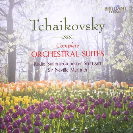 Peter Iljitsch Tschaikowsky (1840-1893): Suiten Nr.1-4, 2 CDs