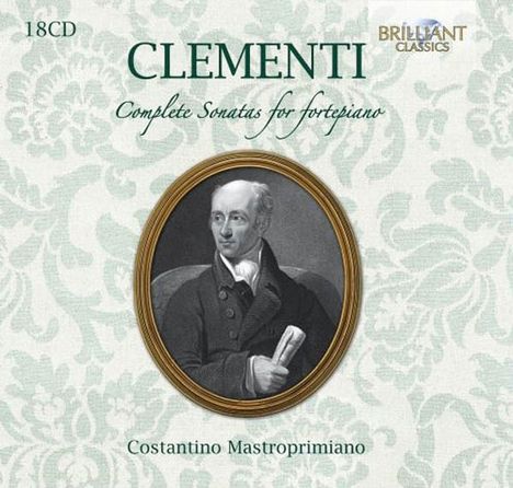 Muzio Clementi (1752-1832): Sämtliche Klaviersonaten, 18 CDs