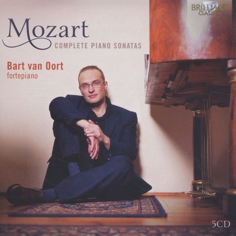 Wolfgang Amadeus Mozart (1756-1791): Klaviersonaten Nr.1-18, 5 CDs