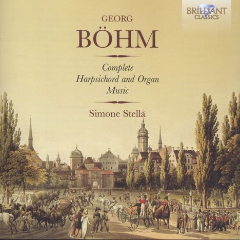 Georg Böhm (1661-1733): Sämtliche Werke für Cembalo &amp; Orgel, 4 CDs