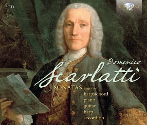 Domenico Scarlatti (1685-1757): Sonaten, 5 CDs
