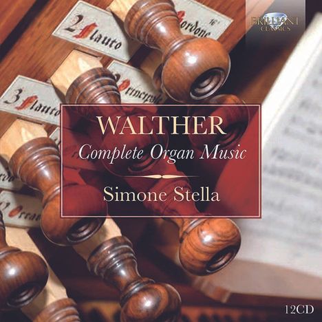 Johann Gottfried Walther (1684-1748): Complete Organ Music, 12 CDs