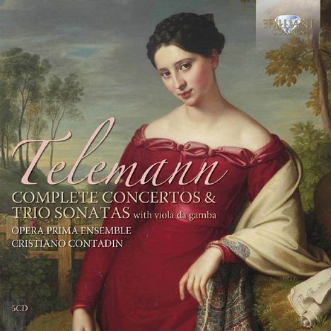 Georg Philipp Telemann (1681-1767): Sämtliche Concerti &amp; Triosonaten mit Viola da gamba, 5 CDs
