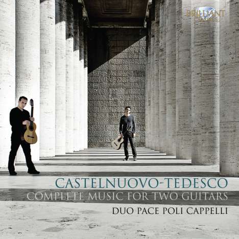 Mario Castelnuovo-Tedesco (1895-1968): Sämtliche Werke für 2 Gitarren, 2 CDs