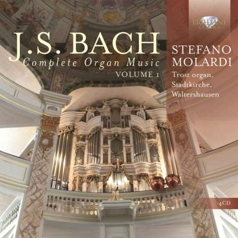 Johann Sebastian Bach (1685-1750): Sämtliche Orgelwerke Vol.1, 4 CDs