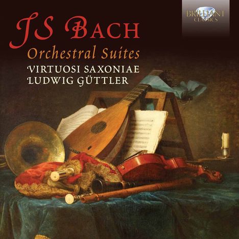 Johann Sebastian Bach (1685-1750): Orchestersuiten Nr.1-4, CD