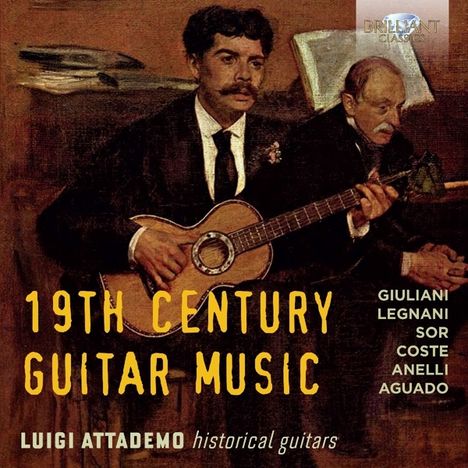 Luigi Attademo - 19th Century Guitar Music, CD