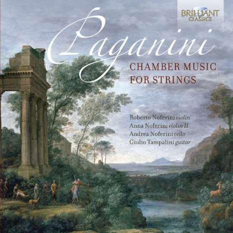 Niccolo Paganini (1782-1840): Kammermusik für Streicher, CD