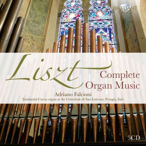 Franz Liszt (1811-1886): Sämtliche Orgelwerke, 5 CDs