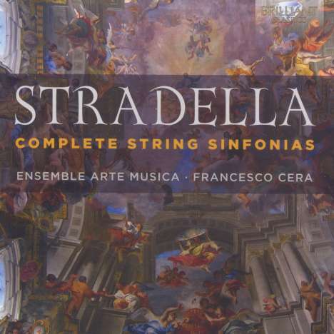 Alessandro Stradella (1642-1682): Sinfonias für 2 Violinen &amp; Bc Nr. 1-9, CD