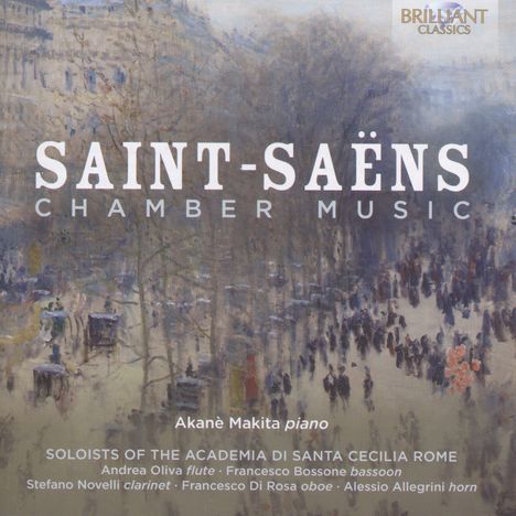 Camille Saint-Saens (1835-1921): Kammermusik, CD