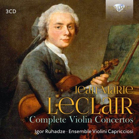 Jean Marie Leclair (1697-1764): Sämtliche Violinkonzerte, 3 CDs