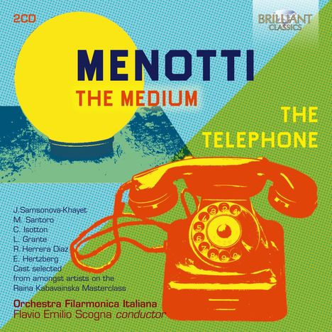 Gian-Carlo Menotti (1911-2007): The Medium, CD