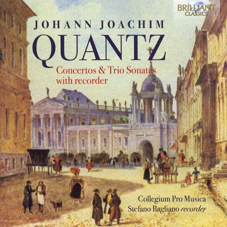 Johann Joachim Quantz (1697-1773): Blockflötenkonzert F-Dur QV5:139, CD