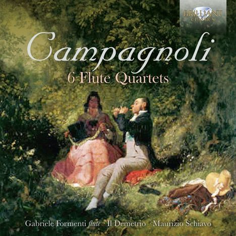 Bartolomeo Campagnoli (1751-1827): Flötenquartette Nr.1-6, CD